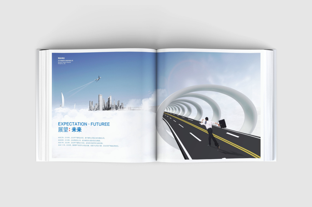 牧野区画册设计